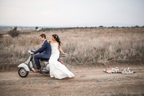 Bucking tradition sets wedding apart