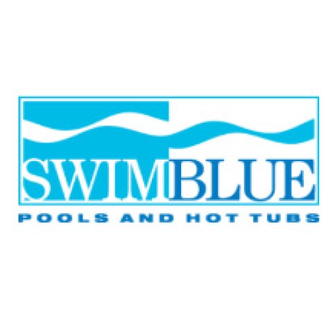 Swim Blue Pool and Hot Tub Logo