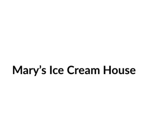 Mary's Ice Cream House Logo