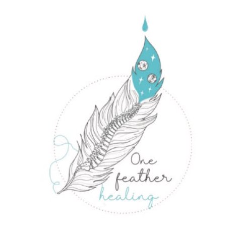 One Feather Healing Logo