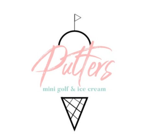Putters Mini Golf Logo