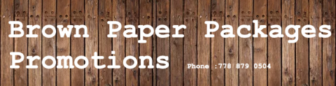 Brown Paper Packages Promotions