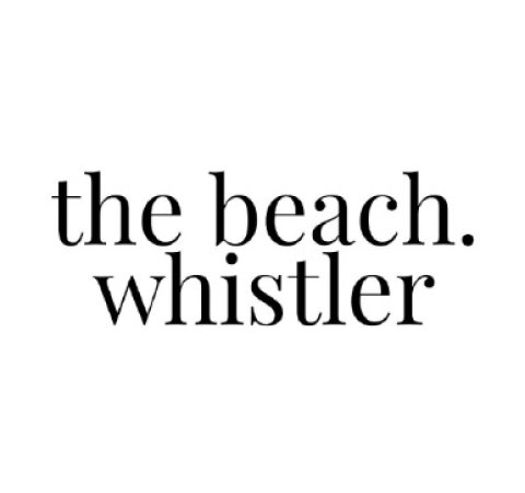 The Beach. Whistler. Logo