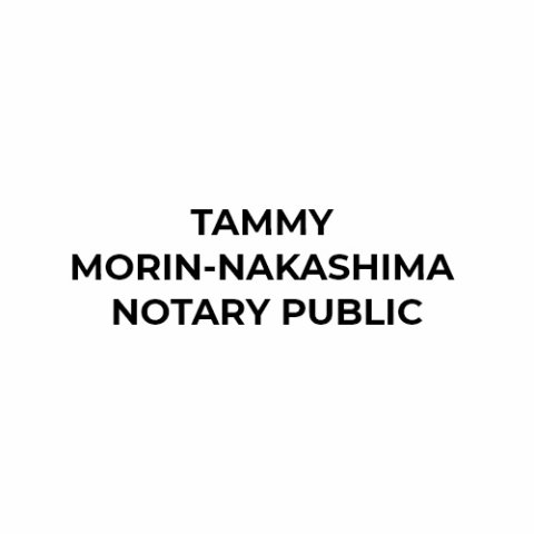Tammy Morin-Nakashima Notary Public